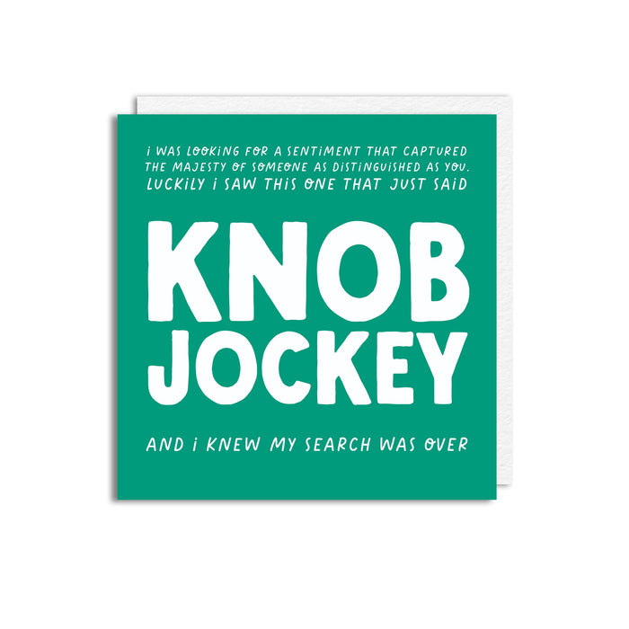 KNOB JOCKEY