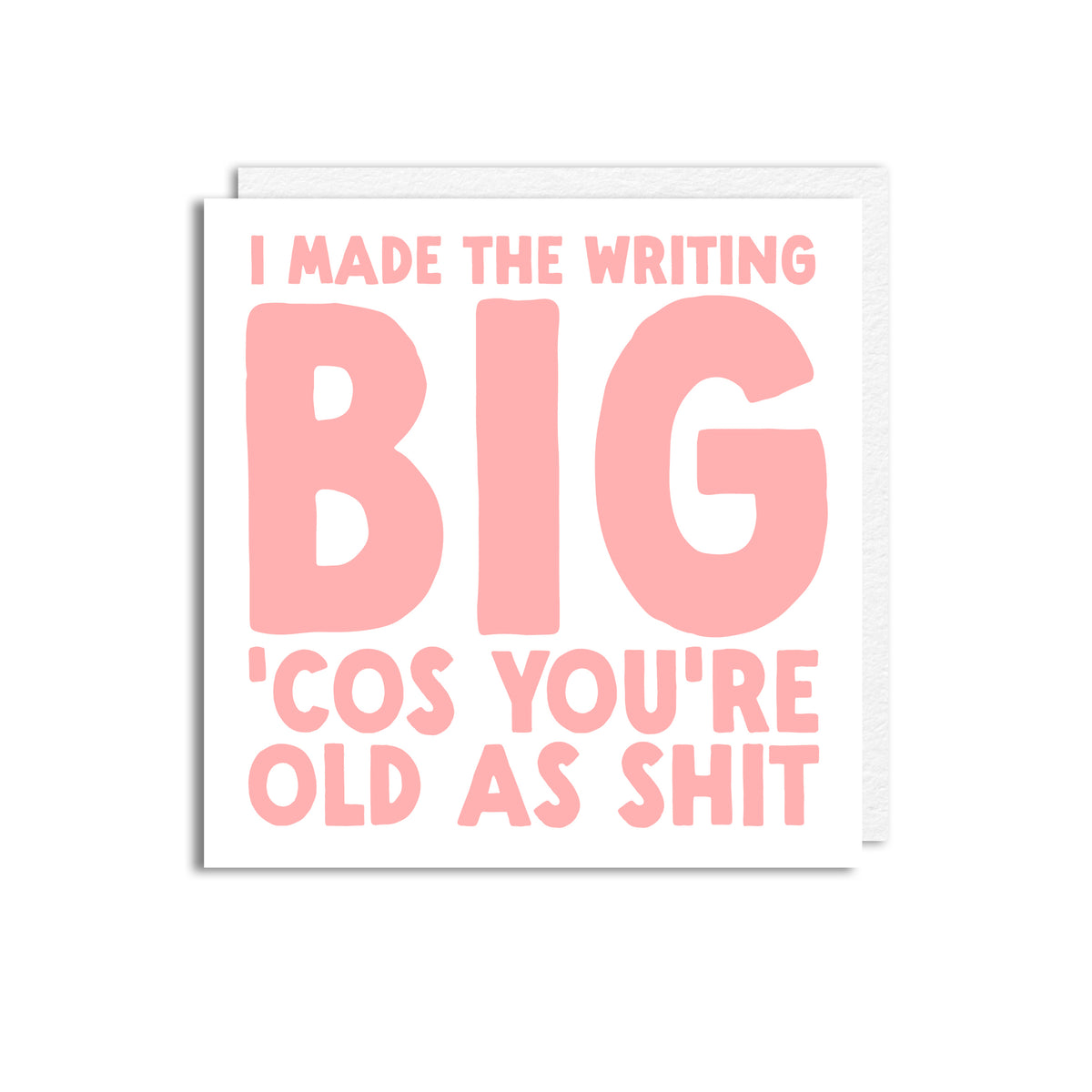 BIG WRITING