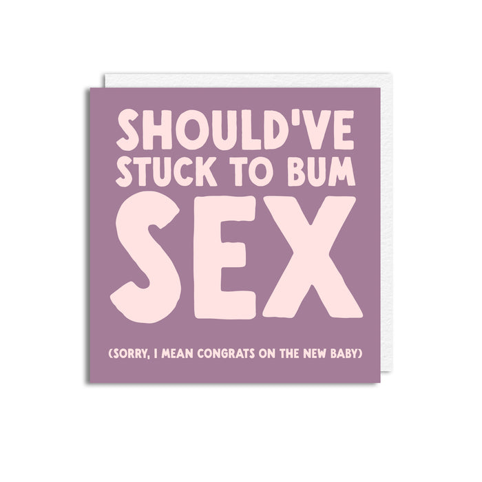 BUM SEX