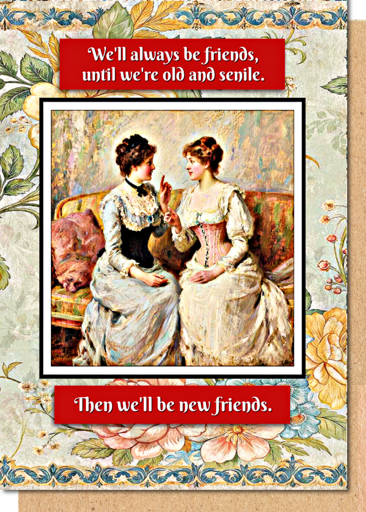 New Friends - Greetings Card