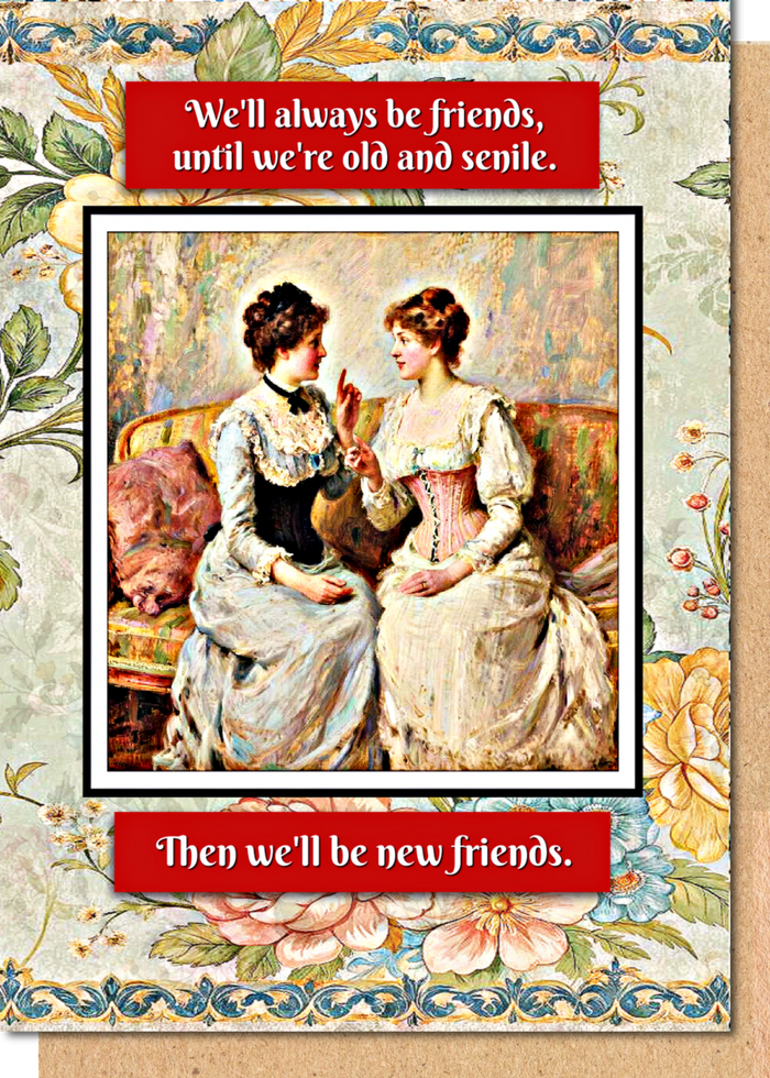 New Friends - Greetings Card