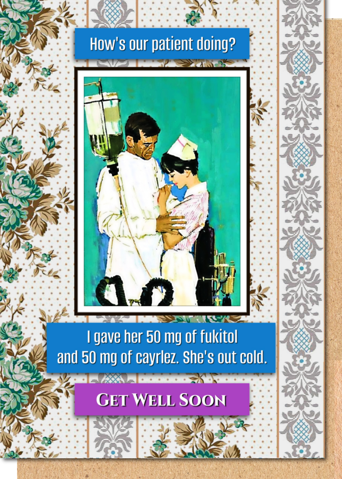 Fukitol - Get Well Card
